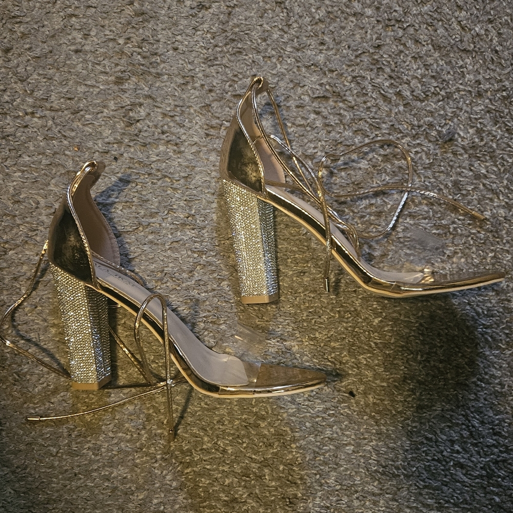 Lala Ikai Lace Up Heels